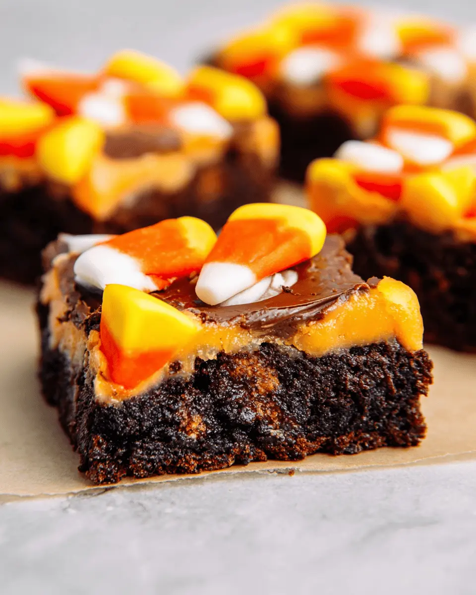 Candy Corn Crunch Brownies: Irresistibly Indulgent Treats