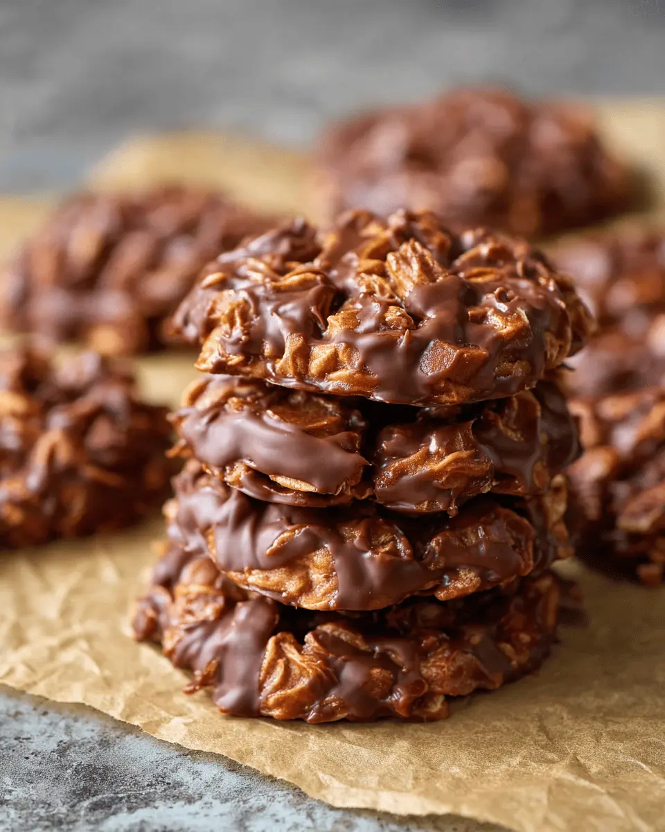 No Bake Chocolate Peanut Butter Cookies: Easy and Indulgent Treats