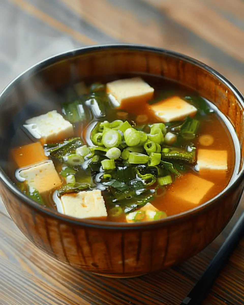 Easy Authentic Miso Soup with Tofu Ready in 20 Minutes for Comfort