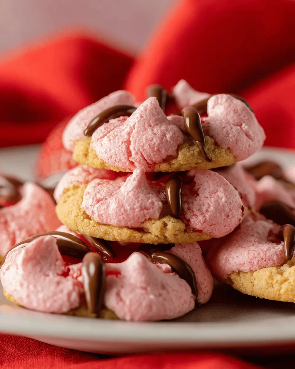 Strawberry Kiss Cookies: Easy Treats for Sweet Moments