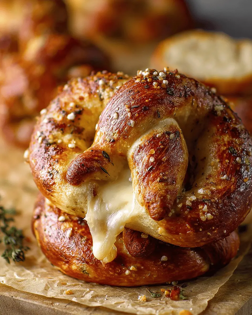 Mozzarella Stuffed Soft Pretzels: Irresistibly Cheesy and Easy to Make