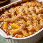 Old Time Oven Peach Cobbler