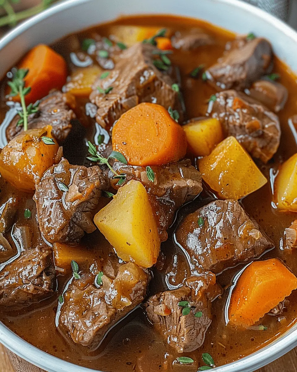 Hearty Homemade Beef Stew: Your New Favorite Comfort Food Recipe