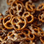 Crunchy Butter Toffee Pretzels