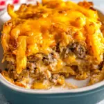 Cheeseburger French Fry Casserole