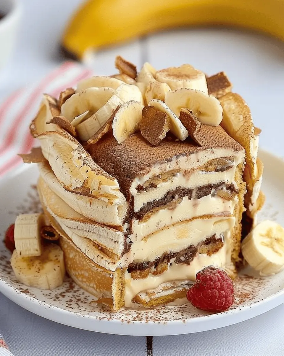 gâteau de crêpes tiramisu banane: Easy Indulgence for Dessert Lovers