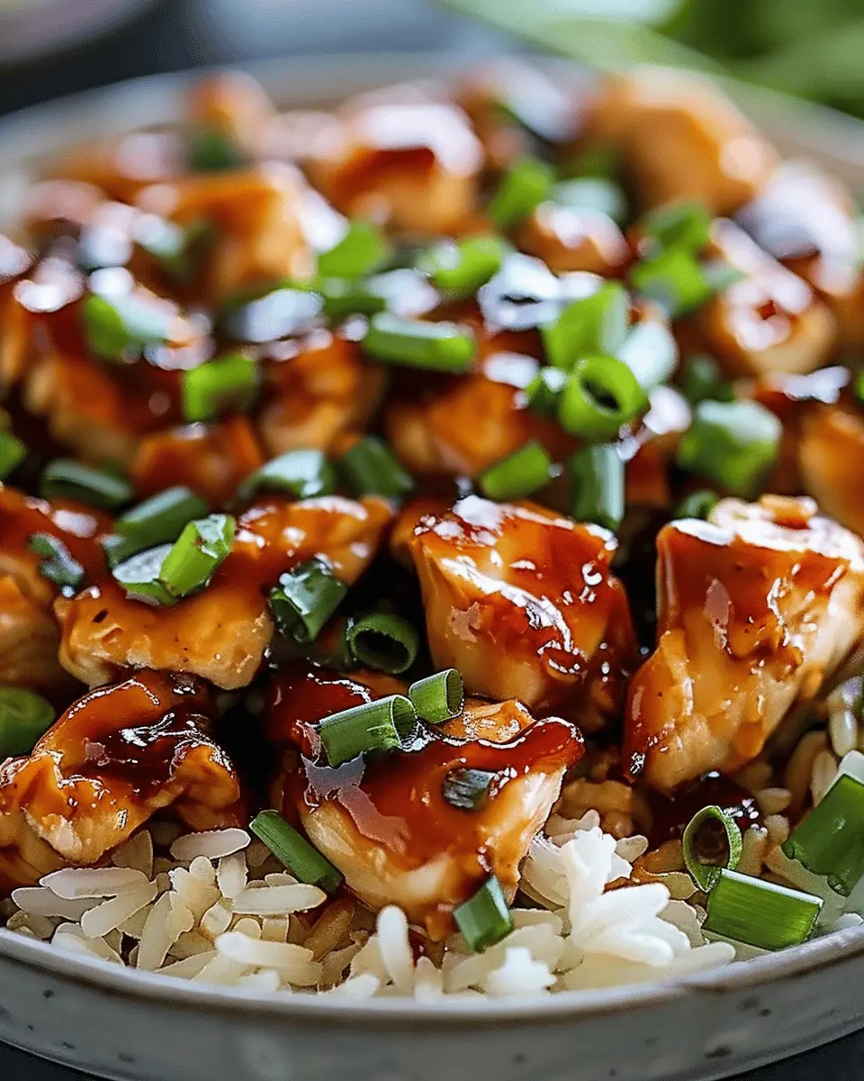 honey bbq chicken rice: easy and delicious dinner recipe