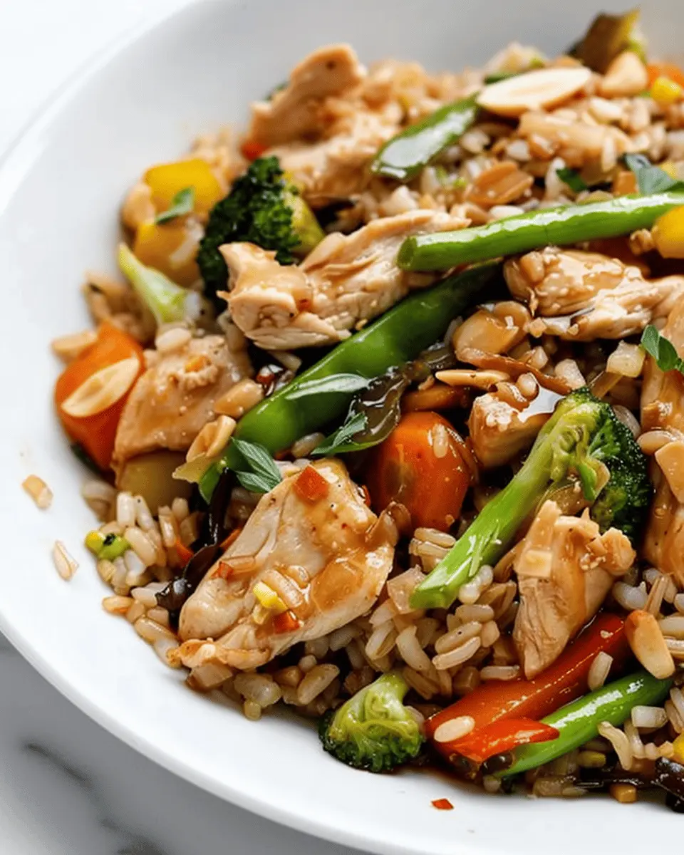 Chicken Stir-Fry with Vegetables and Brown Rice: Easy and Delicious