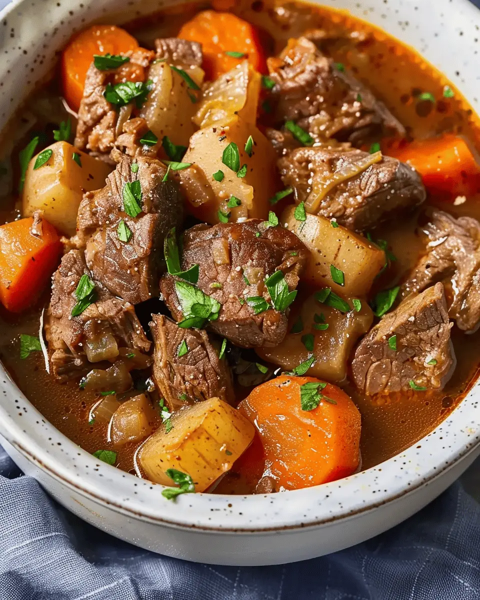 Slow Cooker Beef Stew: Easy Comfort Food for Cozy Nights