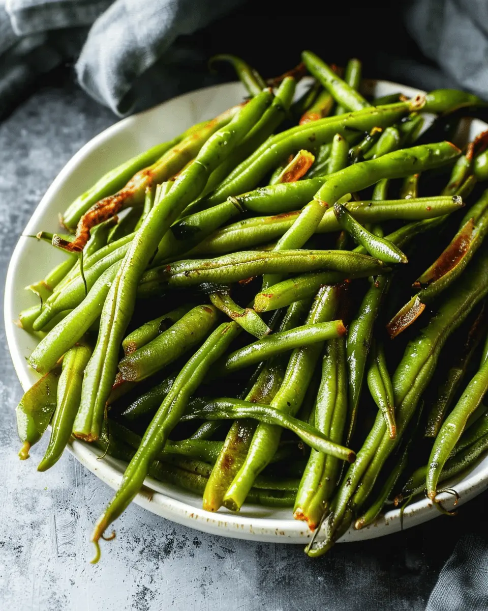 Crack Green Beans Made Better with Turkey Bacon and Chicken Ham