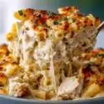 Chicken Alfredo Bake