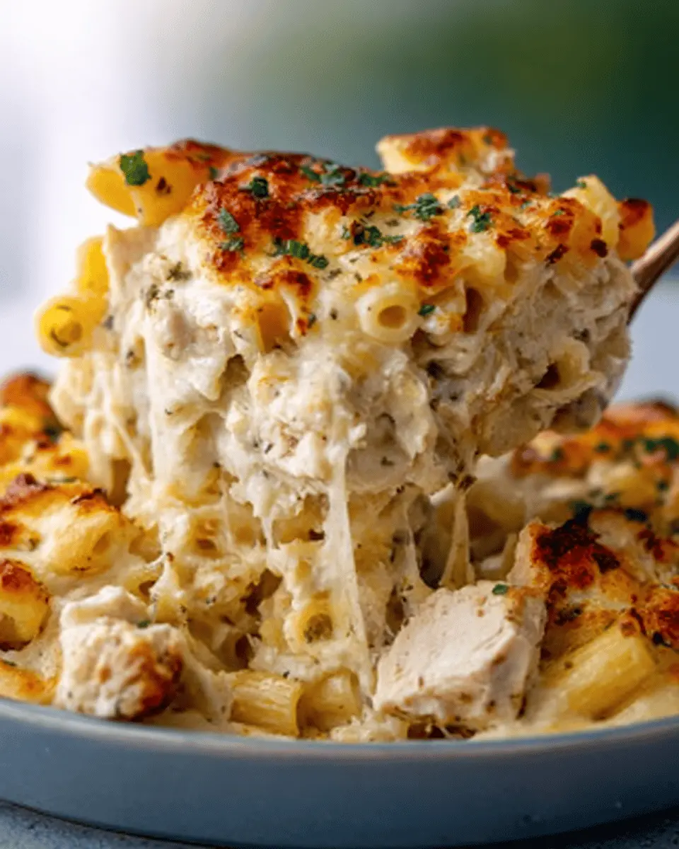 Chicken Alfredo Bake Delight: A Cozy, Comforting Favorite