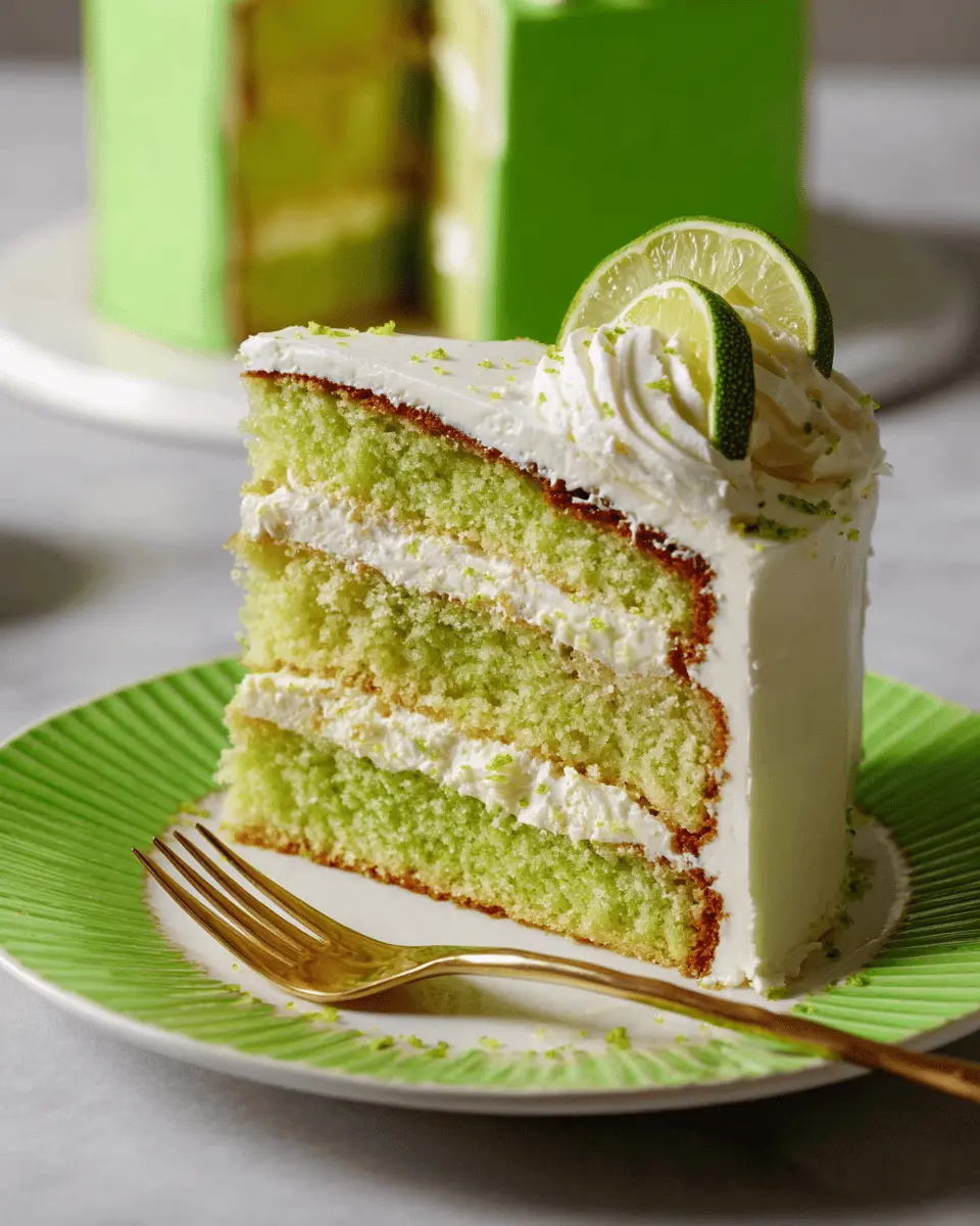 Keylime Cake Delight: A Refreshing Twist on a Classic Treat