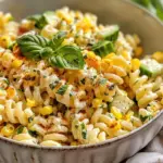 Creamy Street Corn Pasta Salad
