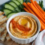 Hummus And Carrot Sticks