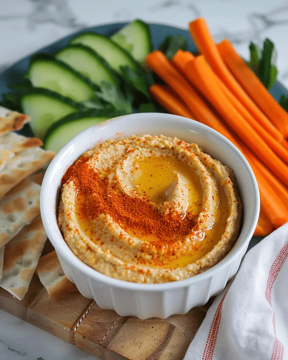 Hummus and Carrot Sticks: Easy, Healthy Snack for Everyone