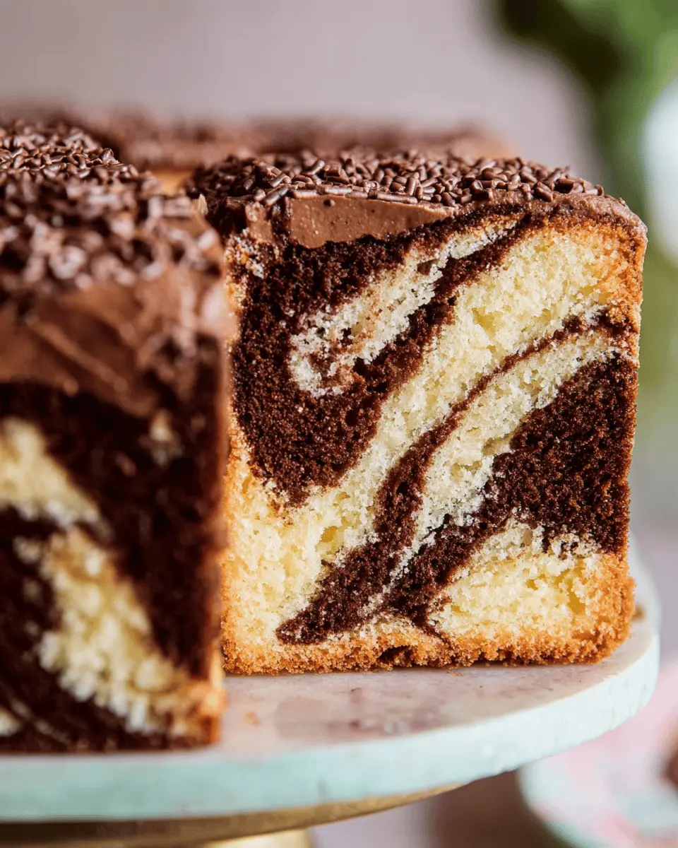 Perfectly Moist Marble Cake: The Indulgent Treat You Need Today