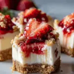Strawberry Crunch Cheesecake Bites