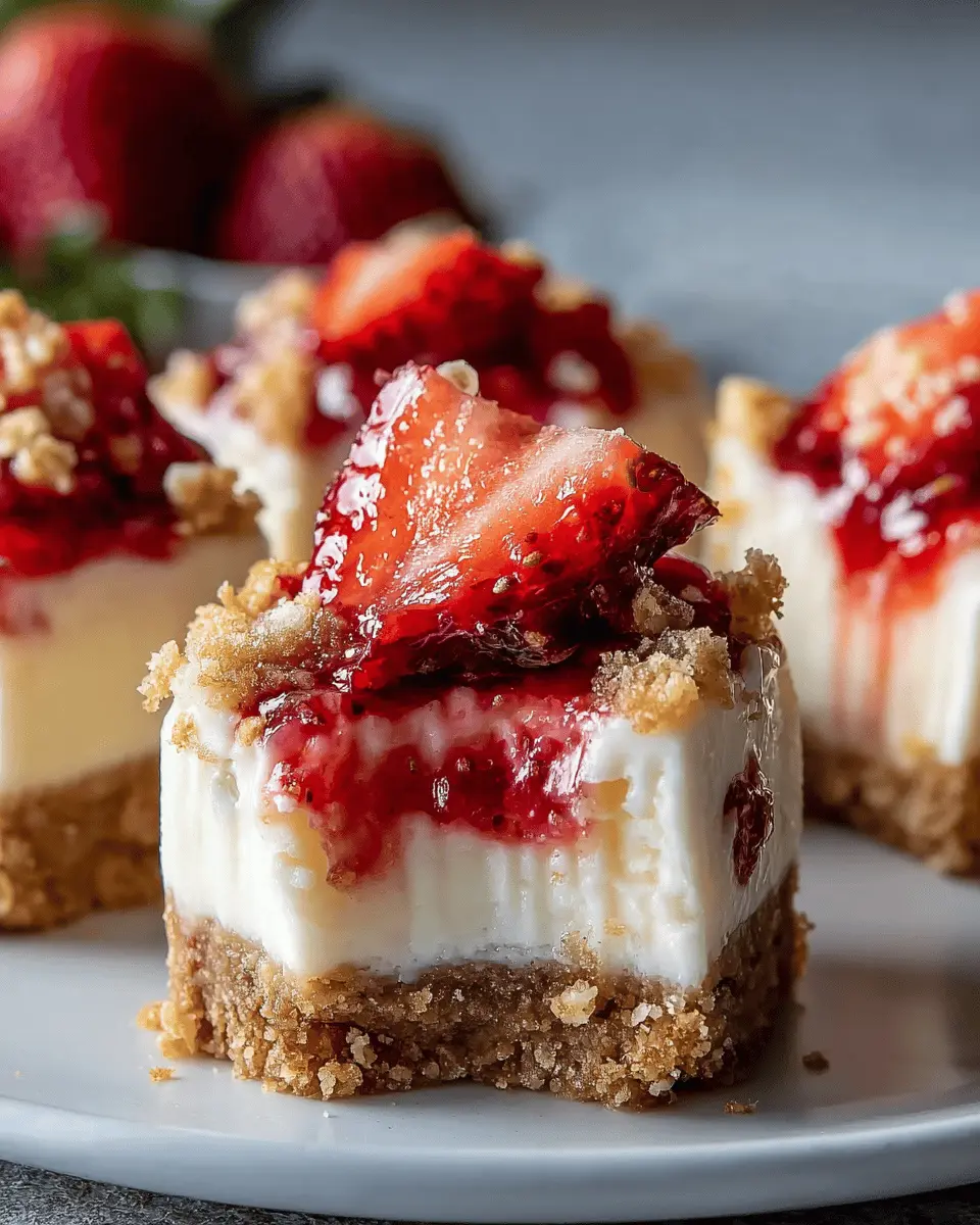Strawberry Crunch Cheesecake Bites: Easy Indulgence for Everyone