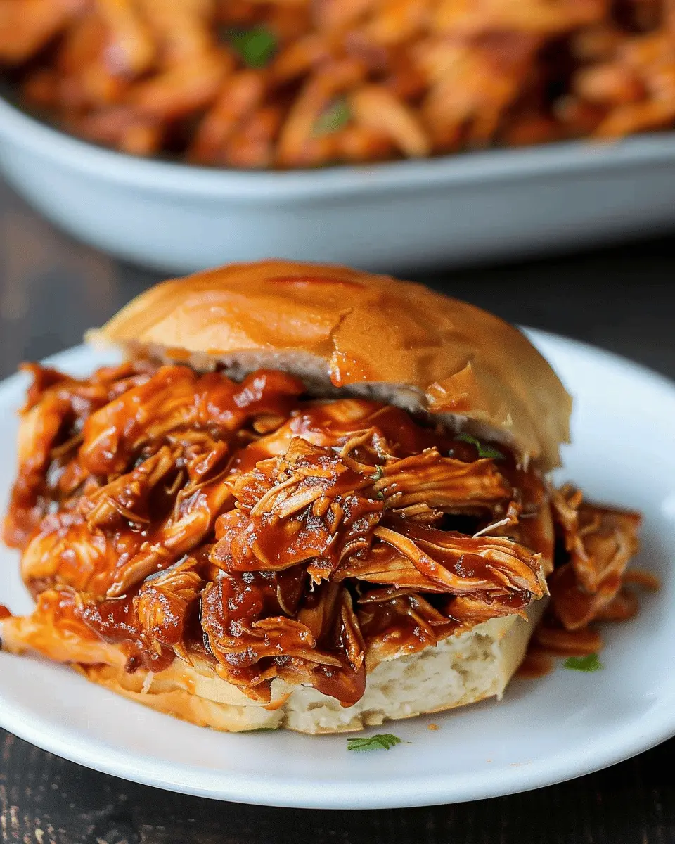 The Best Crockpot BBQ Chicken: Easy Pulled Chicken Delight