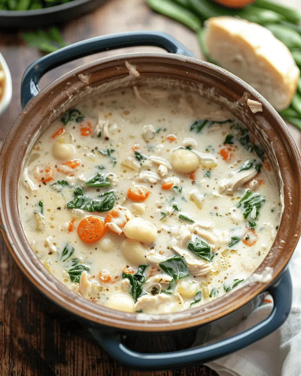 Slow Cooker Chicken Gnocchi Soup: Cozy Comfort Food Delight
