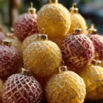 Pineapple Christmas Balls