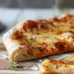 artisan pizza dough- crispy, chewy, bubbly crust