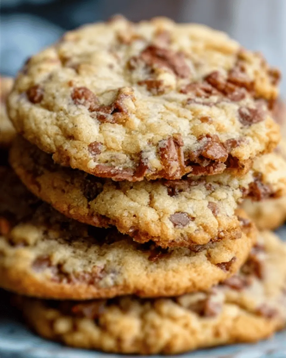 Melt in Your Mouth Toffee Pecan Cookies: The Best Homemade Treat