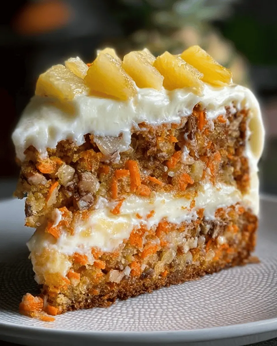 Hawaiian Carrot Pineapple Cake: The Best Homemade Treat