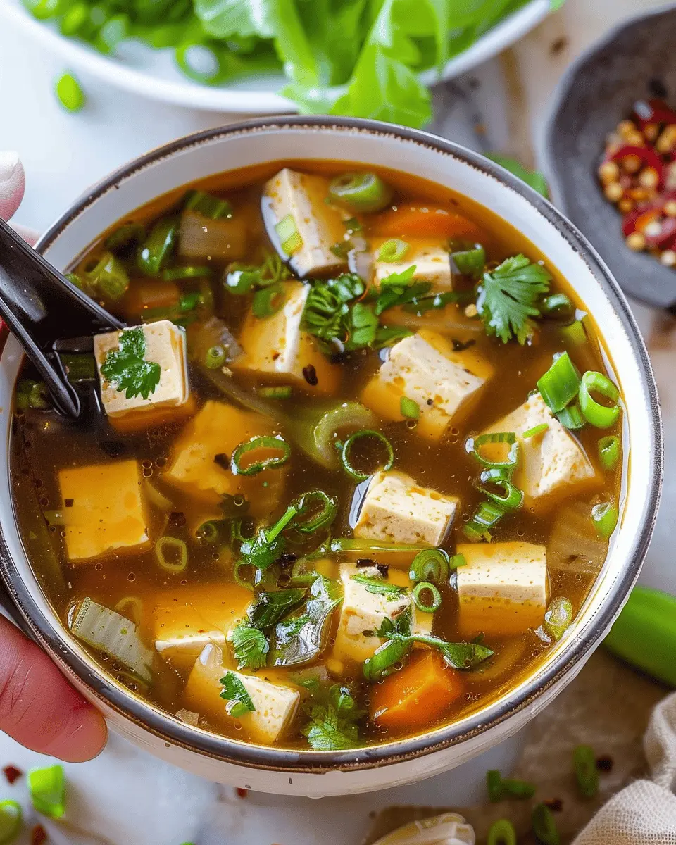 Easy Tofu Soup: Delightfully Simple One-Pot Comfort in 30 Minutes