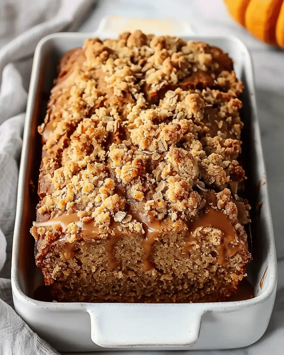 Spiced Pumpkin Bread: The Best Recipe with Streusel Topping