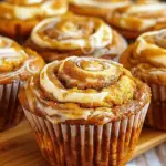 Pumpkin Swirl Muffins