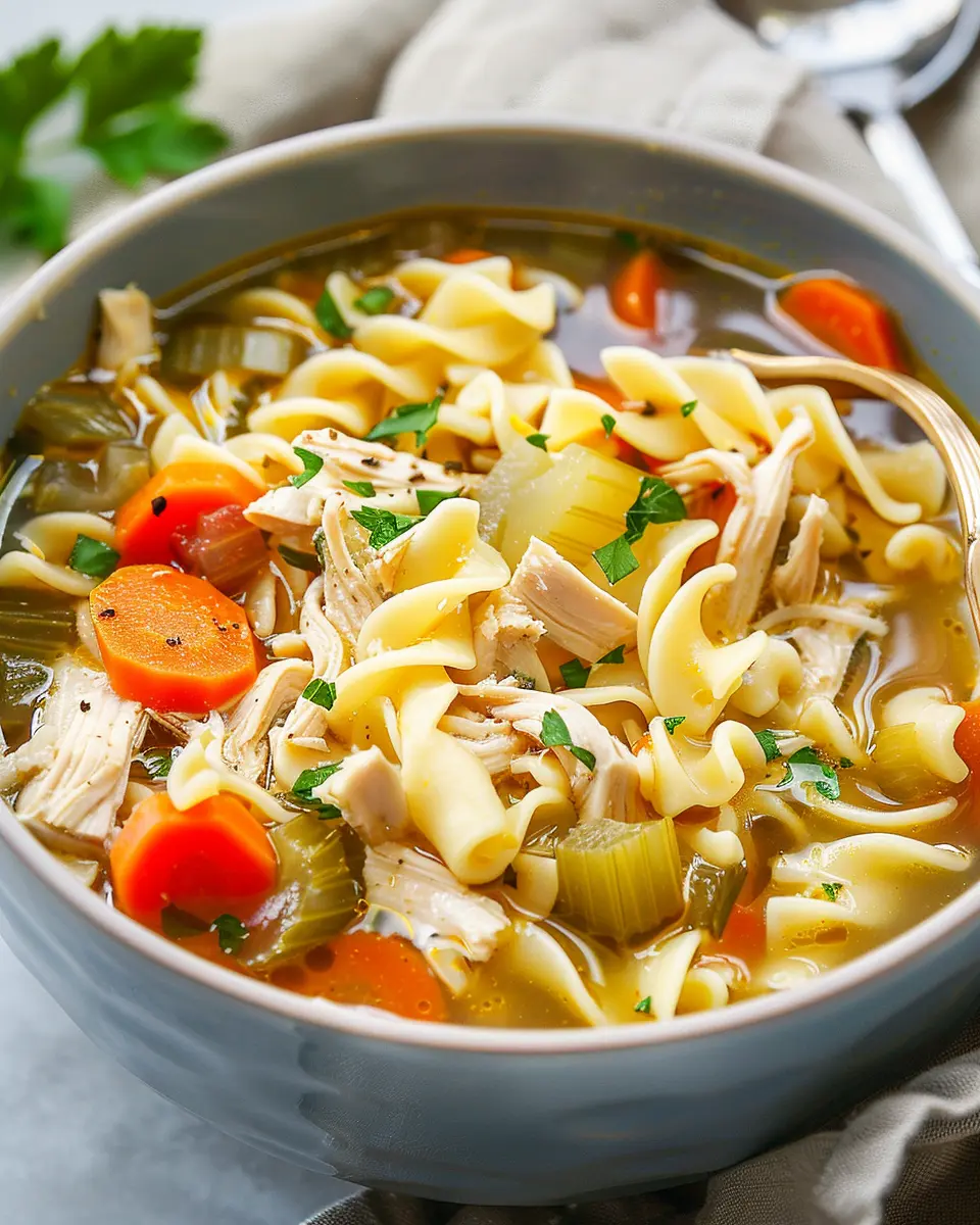 Copycat Instant Pot Panera Bread Chicken Noodle Soup – Easy & Comforting