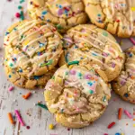 Air Fryer Funfetti Cookies