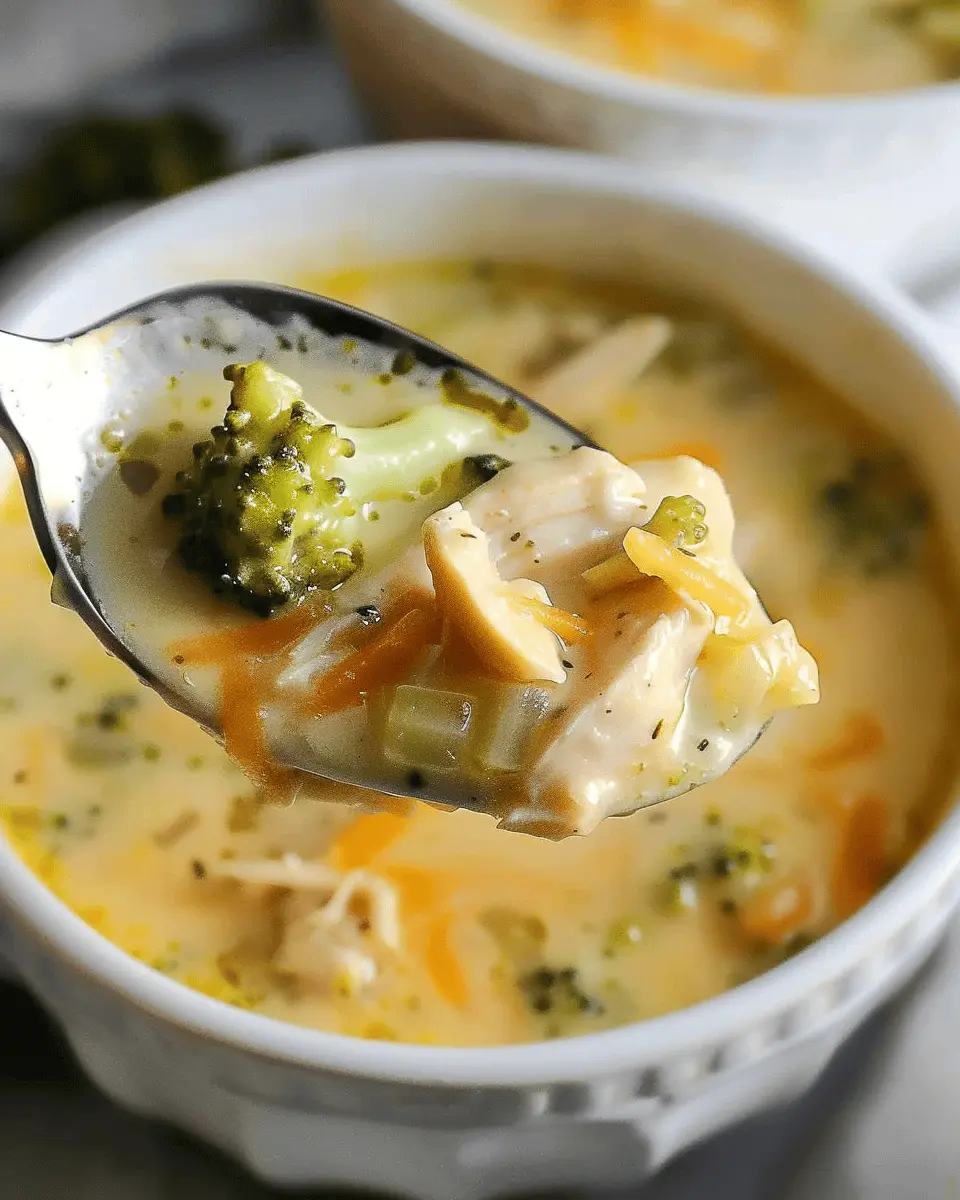 Instant Pot Broccoli Cheese Soup with Chicken: A Comforting Delight