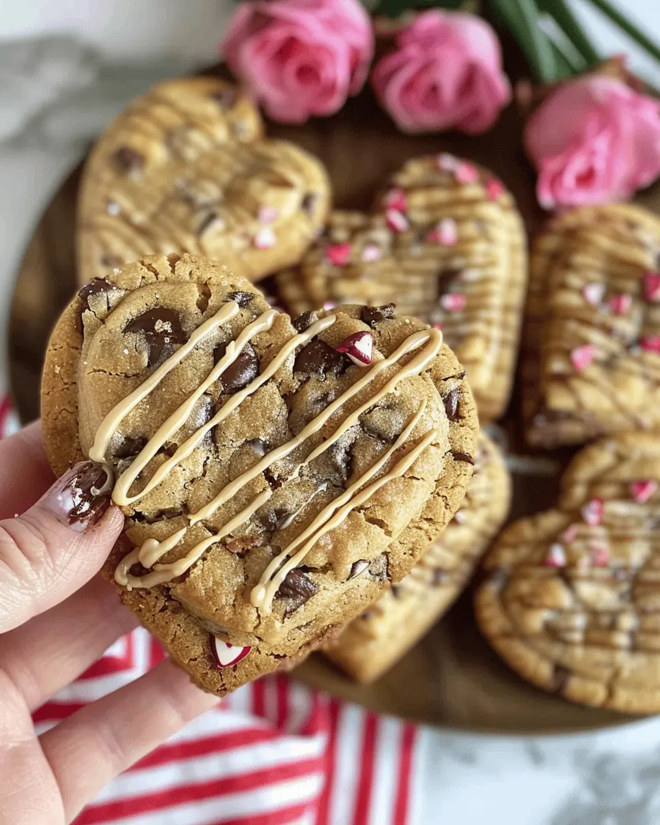 Heart Shaped Chocolate Chip Cookies: The Best Sweet Treat for Love