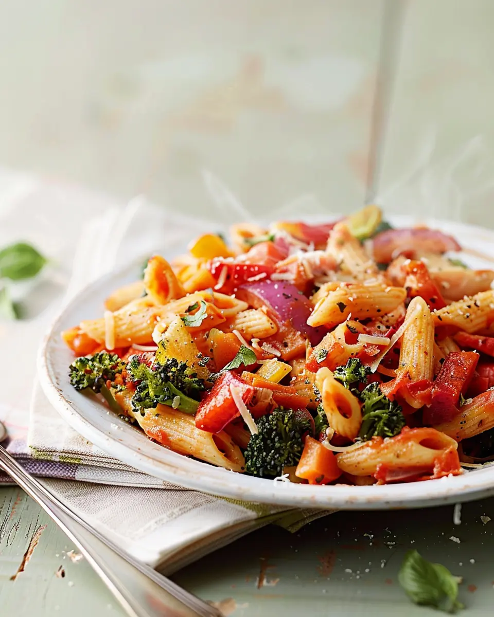 Roasted Veggie Penne: Easy and Delicious Comfort Food Recipe