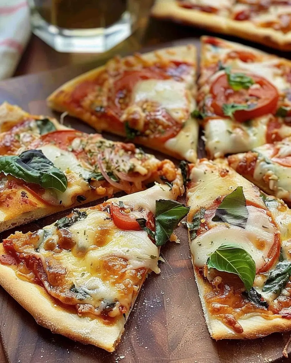 Garden Pizza Delight: Easy Recipes with Turkey Bacon and Chicken Ham