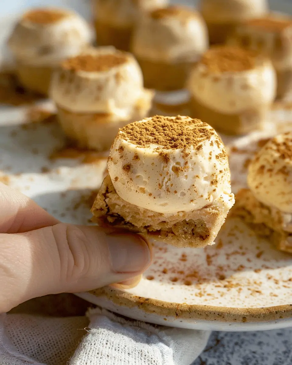 High Protein Pumpkin Spice Cheesecake Bites for Guilt-Free Indulgence