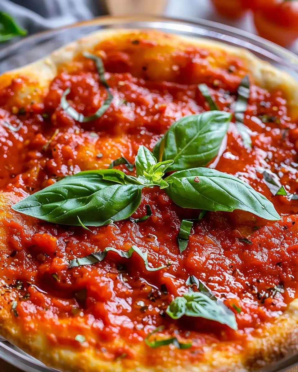 Basic Pizza Sauce Recipe: Easy and Delicious for Homemade Pizzas
