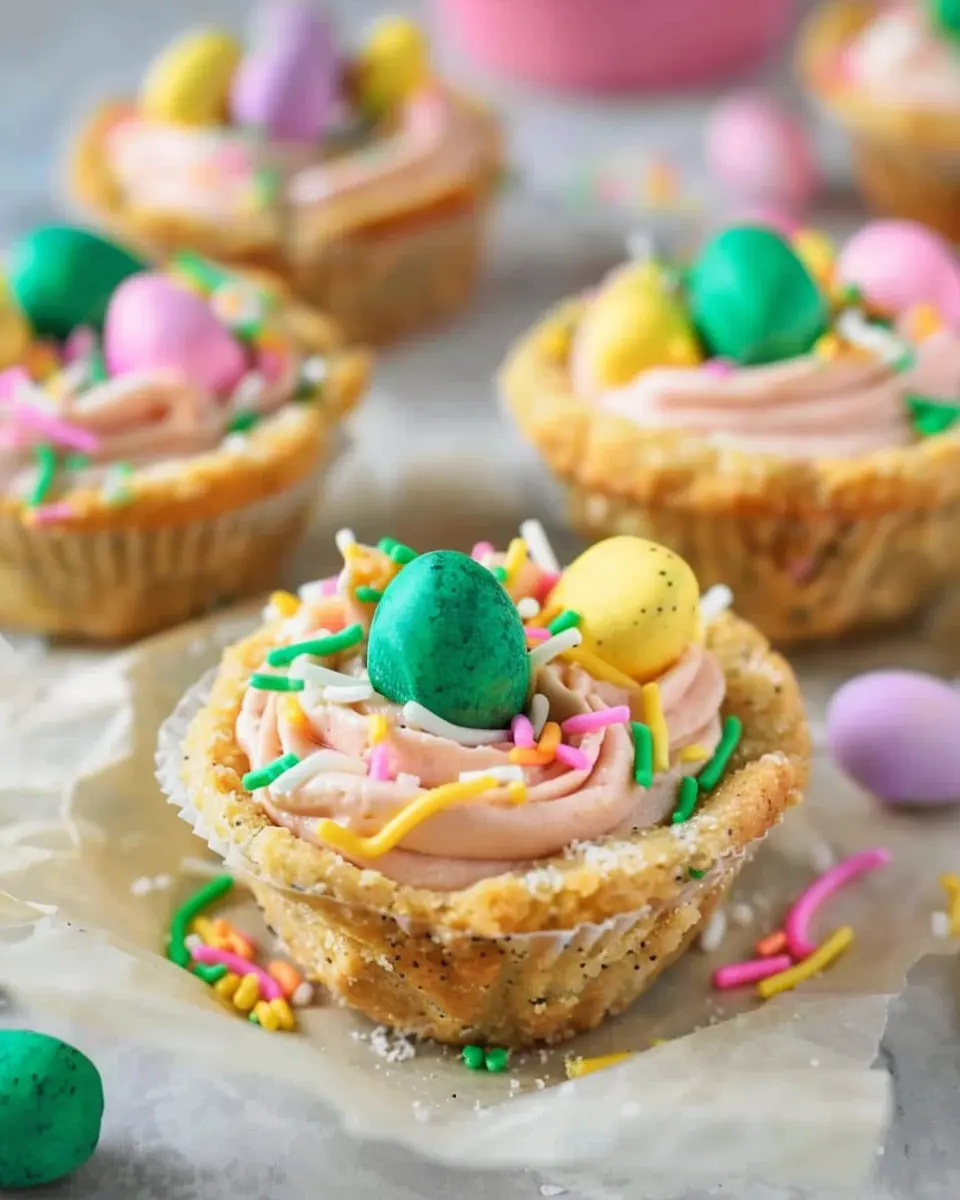 Air Fryer Easter Basket Cookie Cups: Easy Treats for Spring Fun