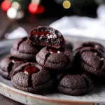 Chocolate Thumbprint Cookies