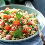 Couscous with Ham and Tomatoes