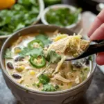 Easy Slow Cooker White Chicken Chili
