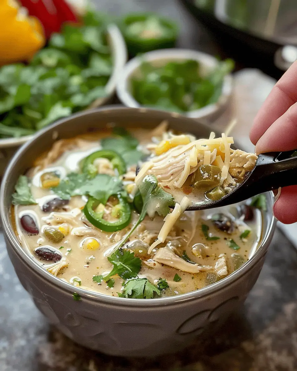 Easy Slow Cooker White Chicken Chili: Your New Cozy Favorite
