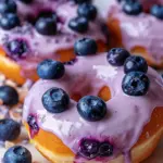 Blueberry Cake Donuts Recipe