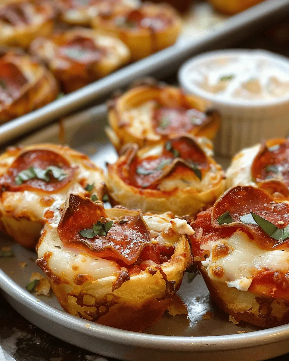 Pizza cups: Easy and Indulgent Turkey Bacon Treats for All