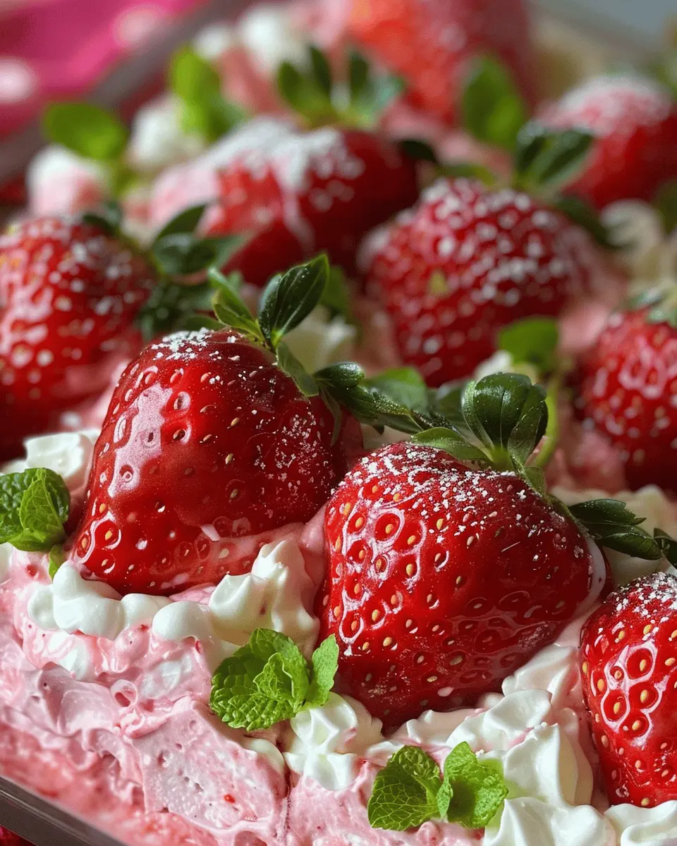 Strawberry Delight: An Indulgent Treat with Fresh Flavors
