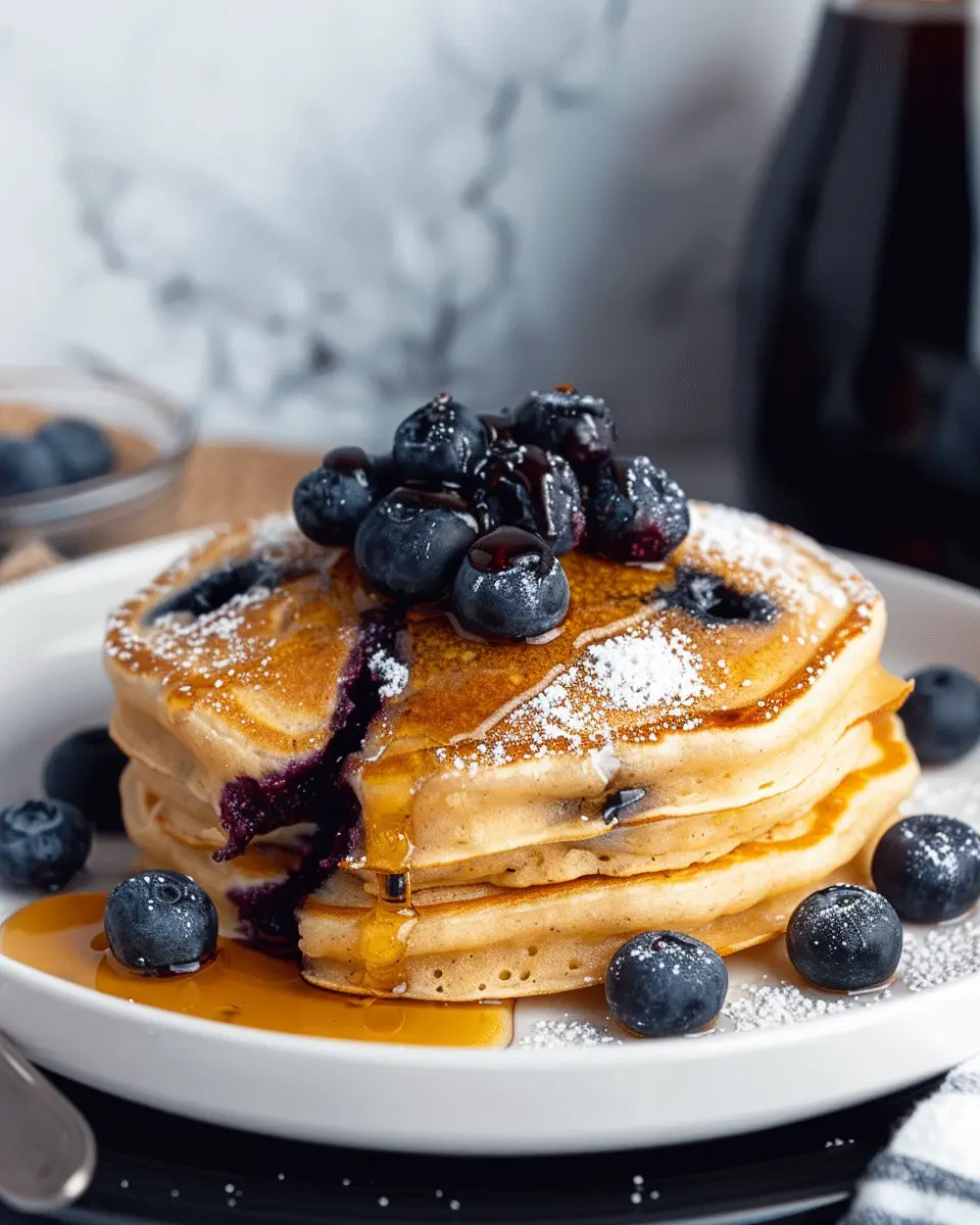 Air Fryer Blueberry Pancakes: Easy, Fluffy, and Irresistible