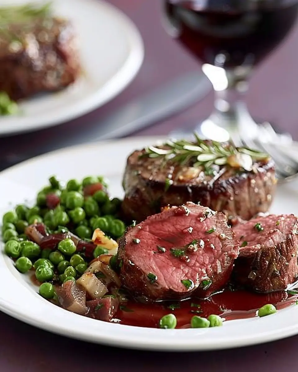Beef Tenderloin with Red Wine Sauce: A Juicy Homemade Delight